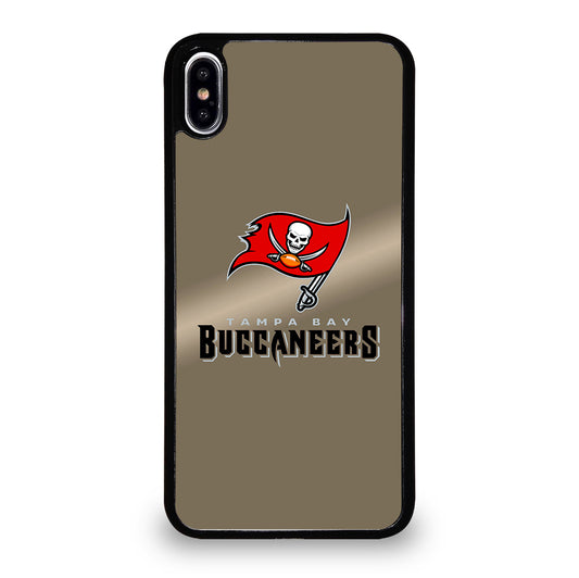 TAMPA BAY BUCCANEERS METAL ICON iPhone XS Max Case Cover