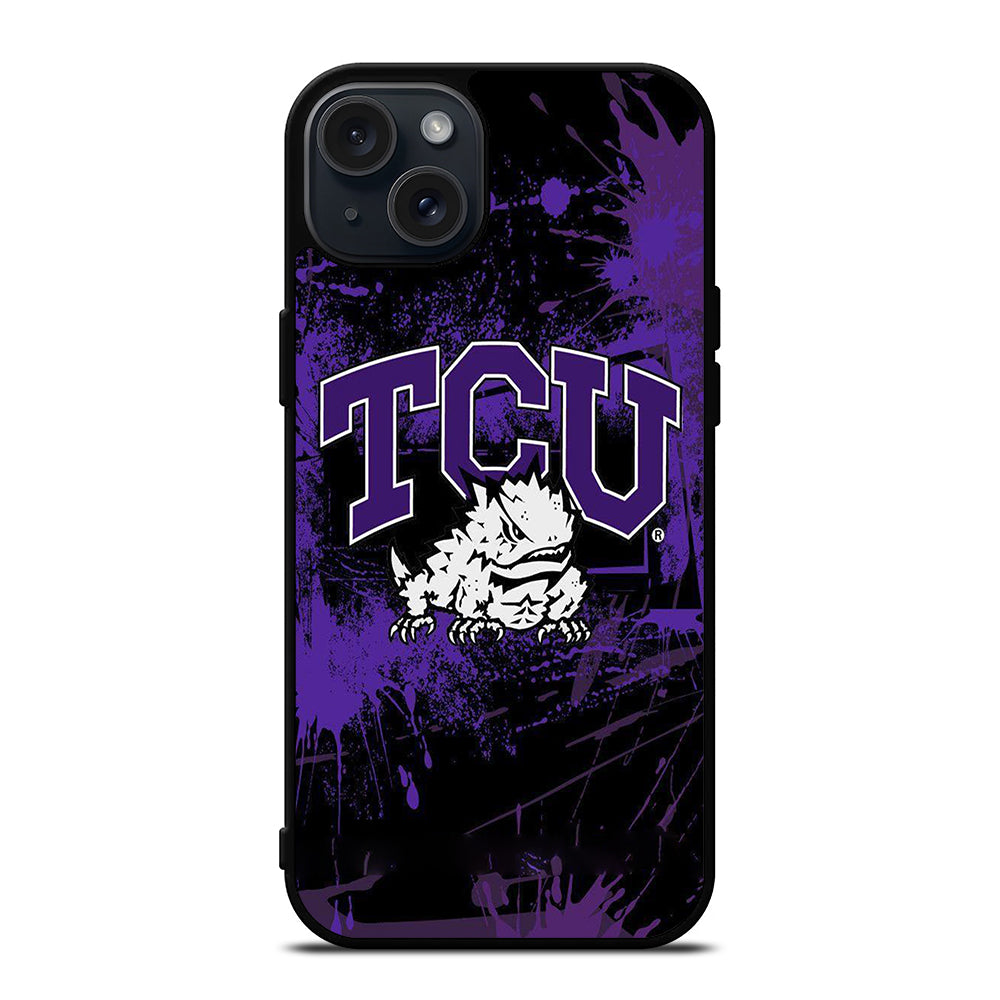 TCU HORNED FROGS ICON iPhone 15 Plus Case Cover