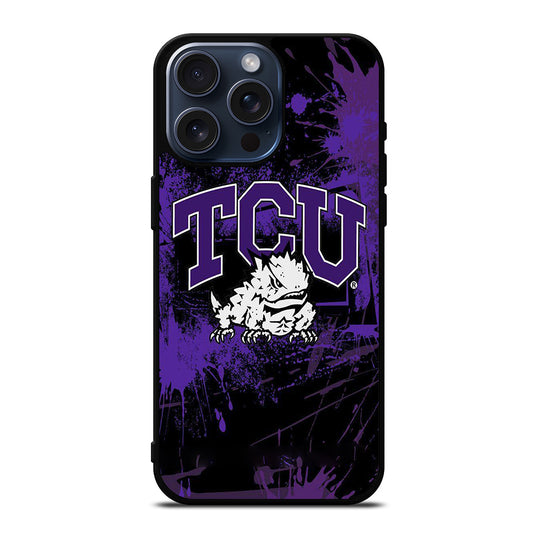 TCU HORNED FROGS ICON iPhone 15 Pro Max Case Cover