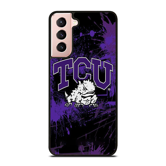 TCU HORNED FROGS ICON Samsung Galaxy S21 Case Cover