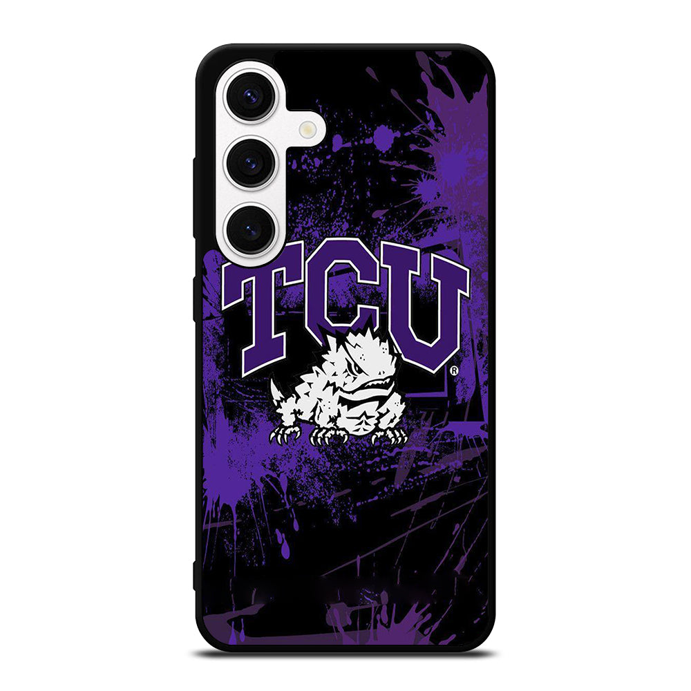 TCU HORNED FROGS ICON Samsung Galaxy S24 Case Cover
