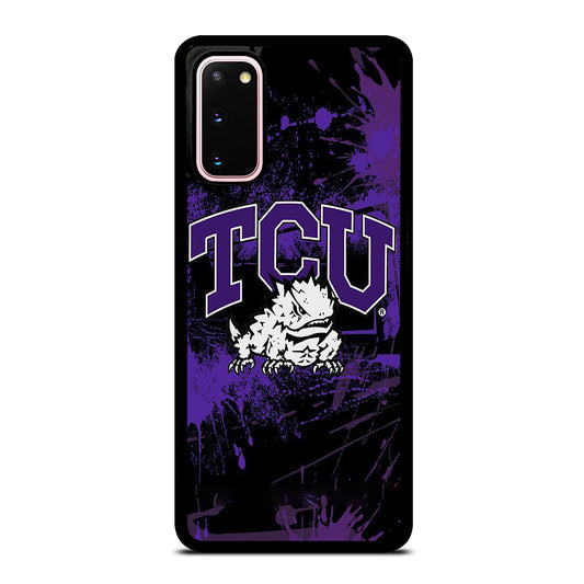 TCU HORNED FROGS ICON Samsung Galaxy S20 Case Cover