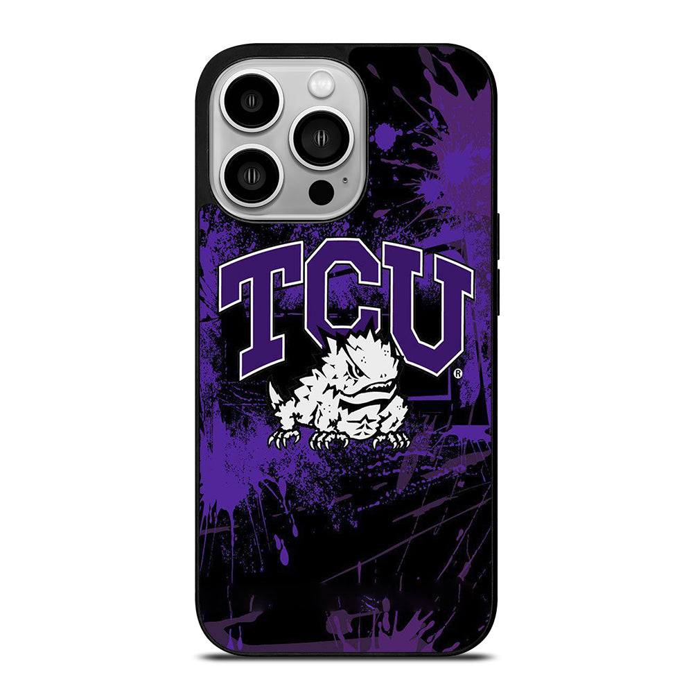 TCU HORNED FROGS ICON iPhone 14 Pro Case Cover