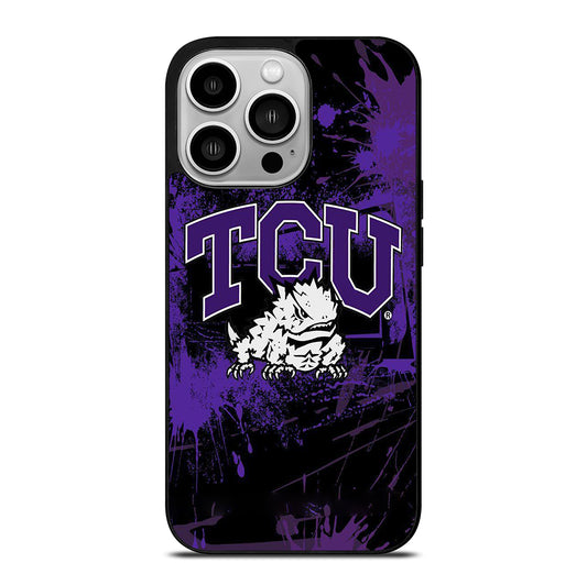 TCU HORNED FROGS ICON iPhone 14 Pro Case Cover