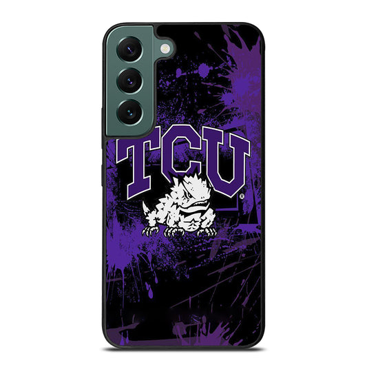TCU HORNED FROGS ICON Samsung Galaxy S22 Case Cover