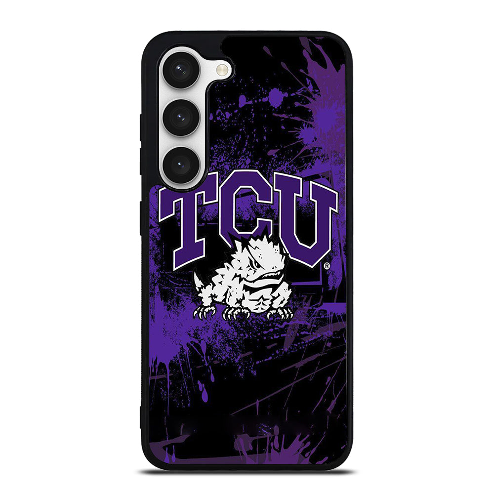 TCU HORNED FROGS ICON Samsung Galaxy S23 Case Cover