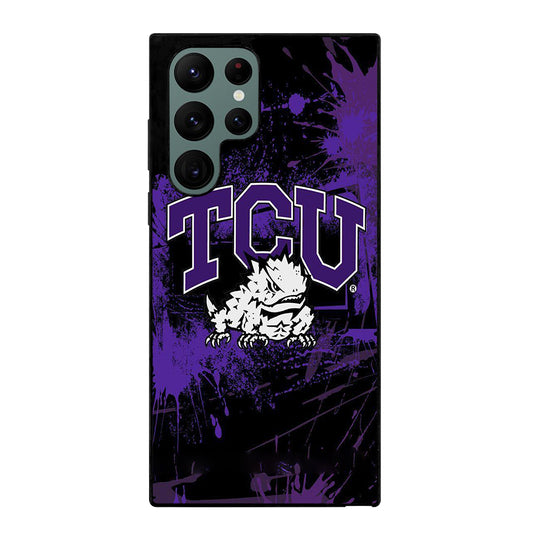 TCU HORNED FROGS ICON Samsung Galaxy S22 Ultra Case Cover