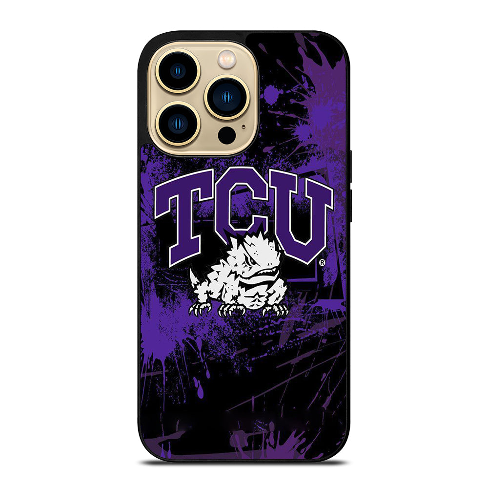 TCU HORNED FROGS ICON iPhone 14 Pro Max Case Cover