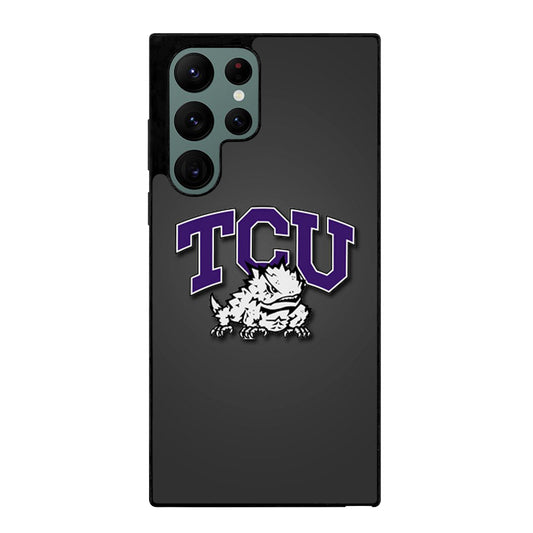 TCU HORNED FROGS LOGO Samsung Galaxy S22 Ultra Case Cover