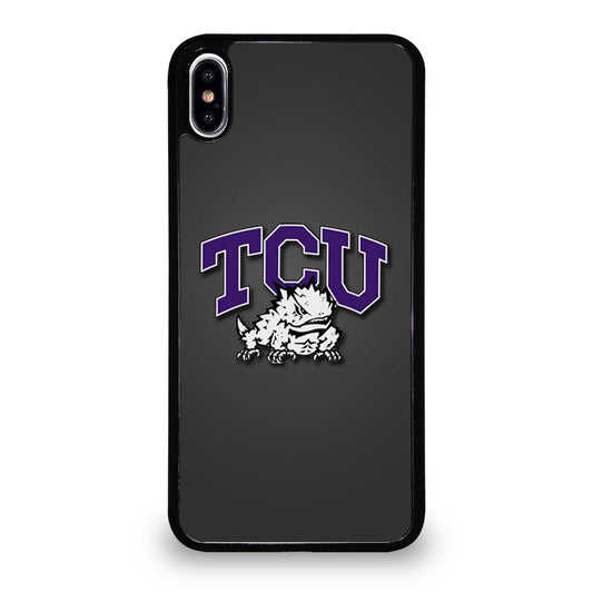 TCU HORNED FROGS LOGO iPhone XS Max Case Cover