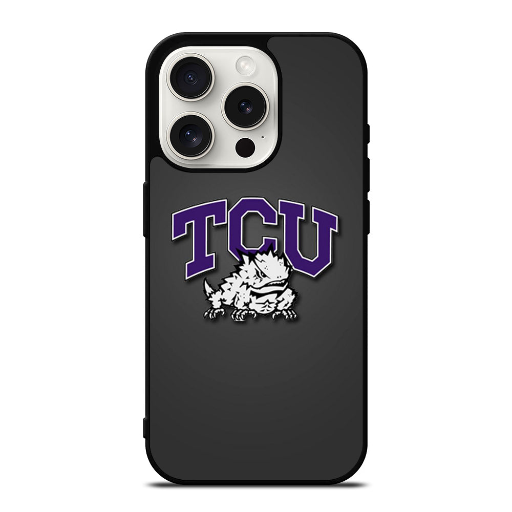 TCU HORNED FROGS LOGO iPhone 15 Pro Case Cover