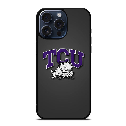 TCU HORNED FROGS LOGO iPhone 15 Pro Max Case Cover