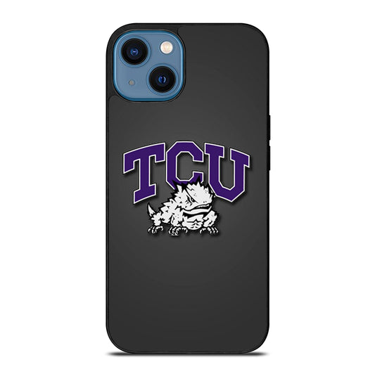 TCU HORNED FROGS LOGO iPhone 14 Case Cover