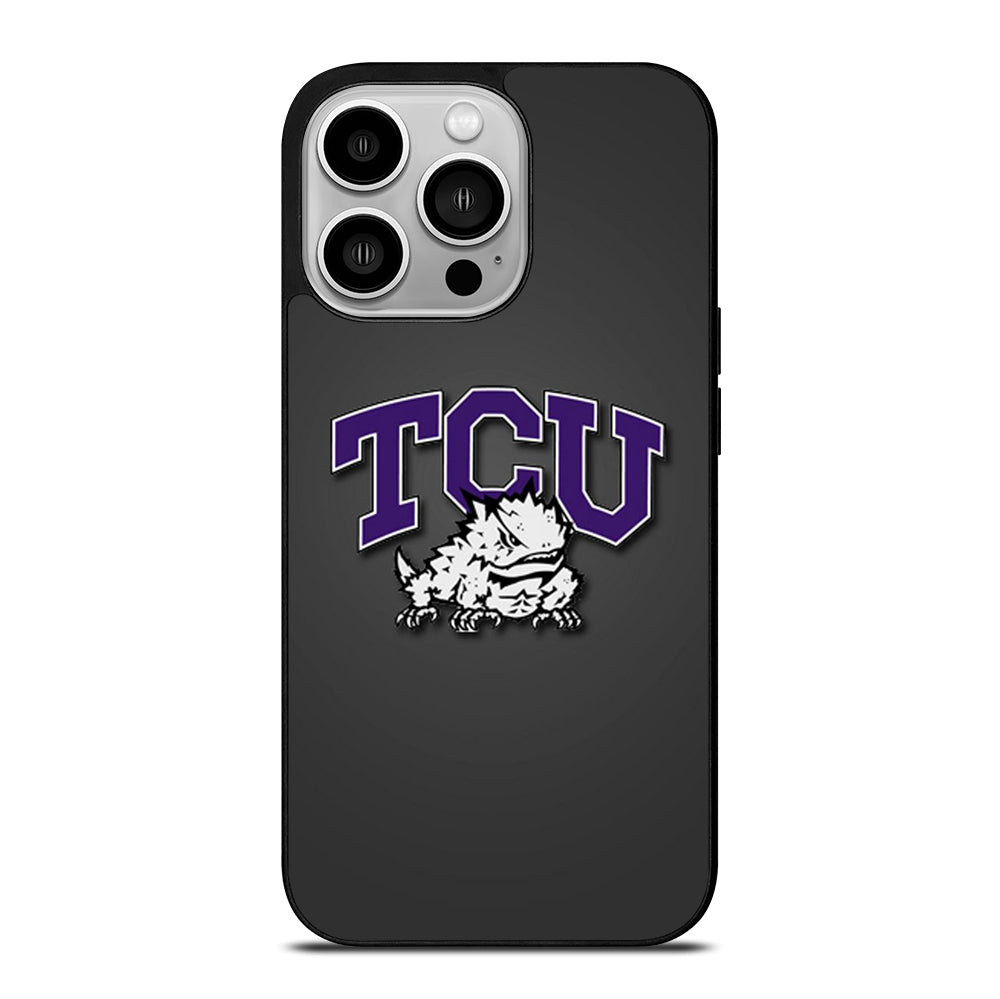 TCU HORNED FROGS LOGO iPhone 14 Pro Case Cover