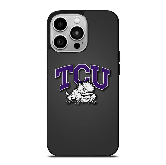 TCU HORNED FROGS LOGO iPhone 14 Pro Case Cover