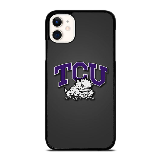TCU HORNED FROGS LOGO iPhone 11 Case Cover