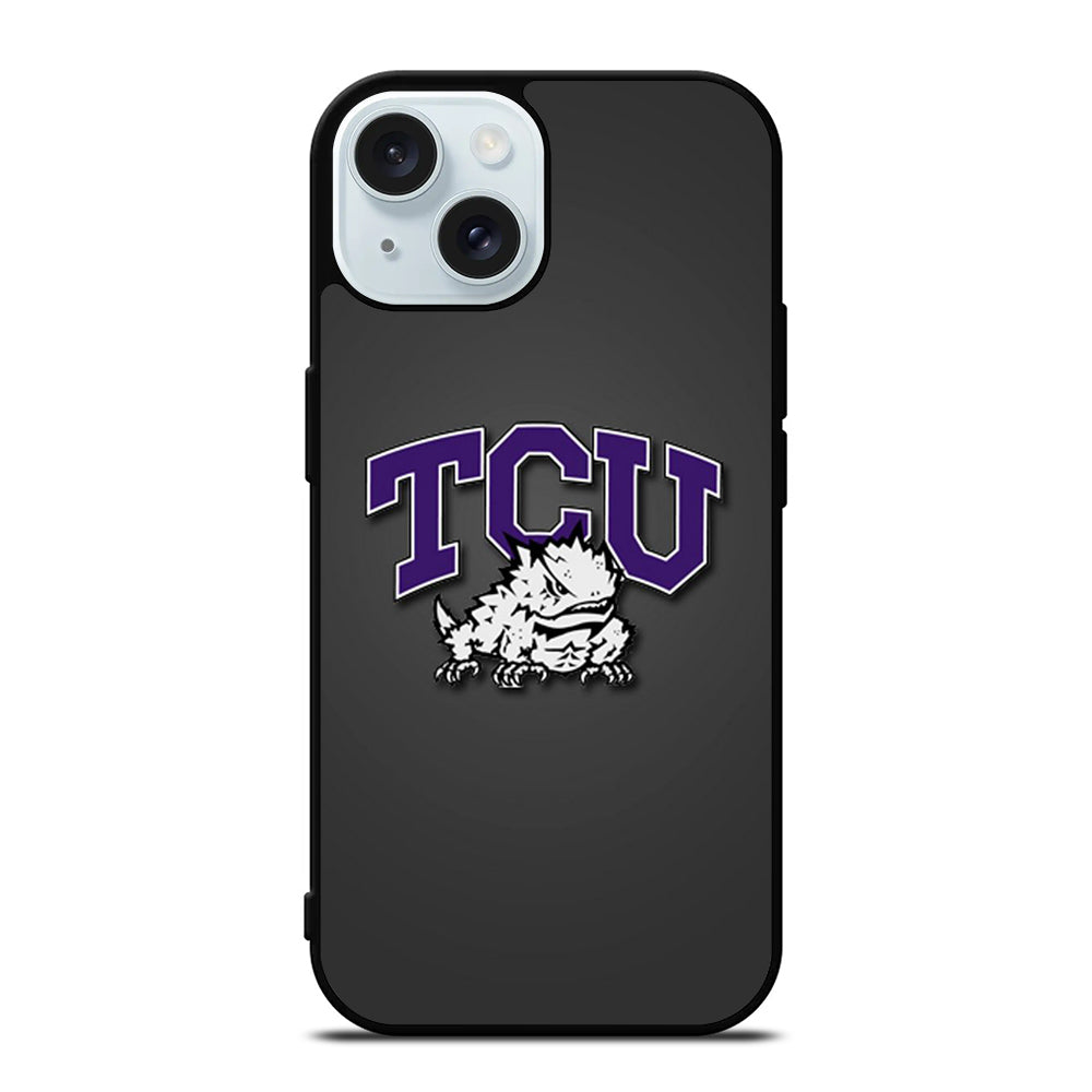 TCU HORNED FROGS LOGO iPhone 15 Case Cover
