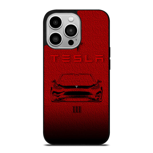 TESLA ICON iPhone 14 Pro Case Cover