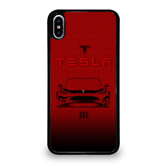 TESLA ICON iPhone XS Max Case Cover