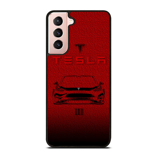 TESLA ICON Samsung Galaxy S21 Case Cover