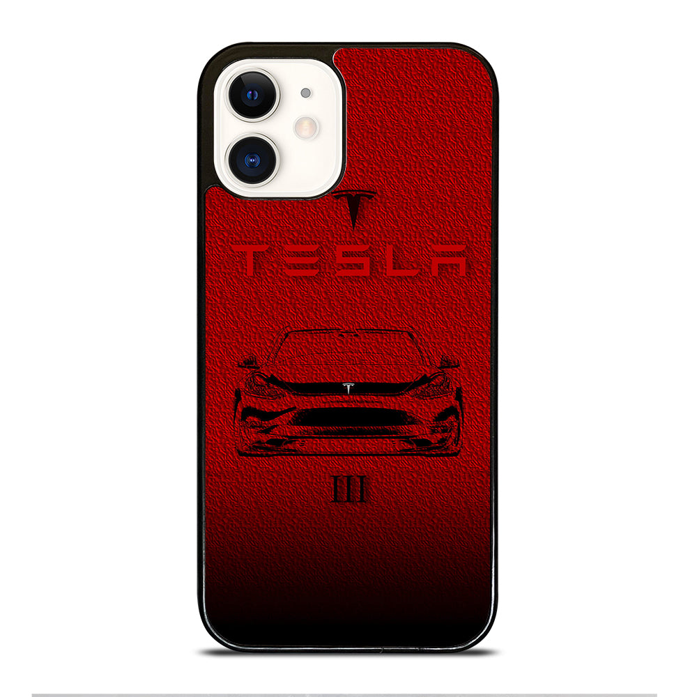 TESLA ICON iPhone 12 Case Cover