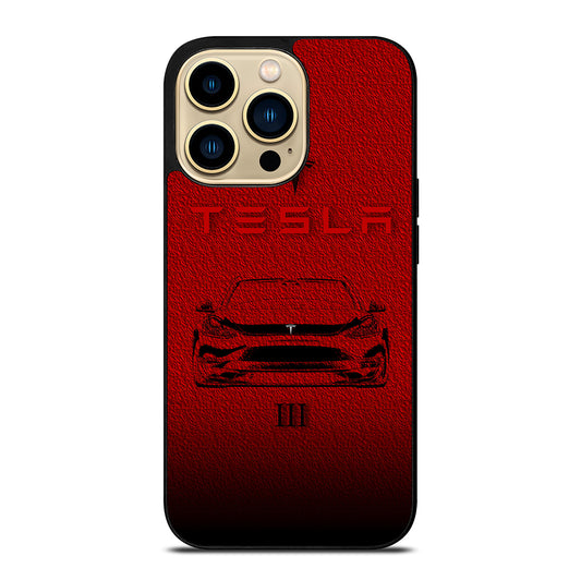 TESLA ICON iPhone 14 Pro Max Case Cover