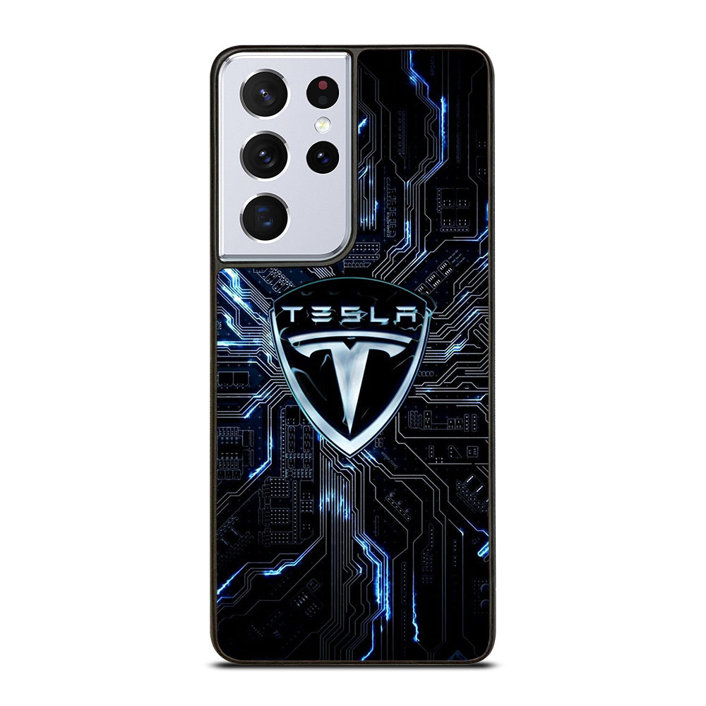 TESLA LOGO 2 Samsung Galaxy S21 Ultra Case Cover