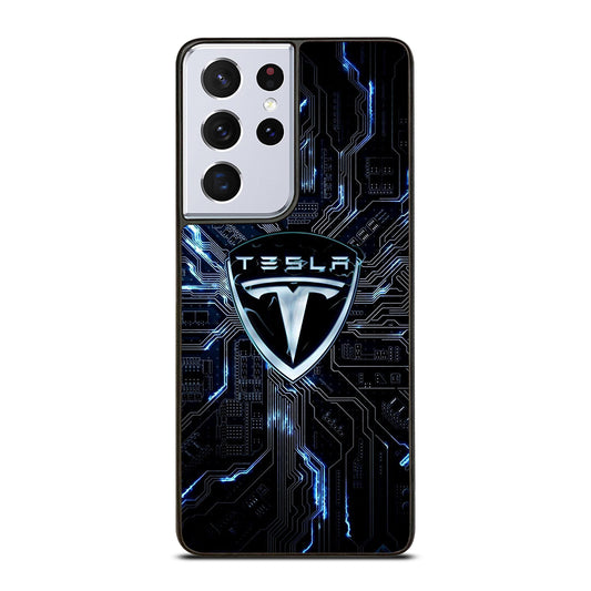 TESLA LOGO 2 Samsung Galaxy S21 Ultra Case Cover
