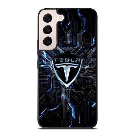 TESLA LOGO 2 Samsung Galaxy S22 Plus Case Cover