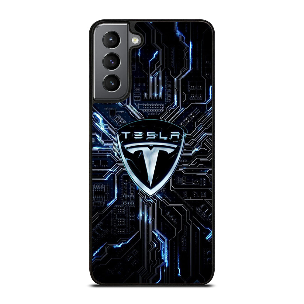 TESLA LOGO 2 Samsung Galaxy S21 Plus Case Cover