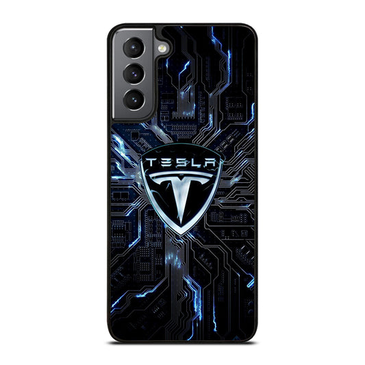 TESLA LOGO 2 Samsung Galaxy S21 Plus Case Cover