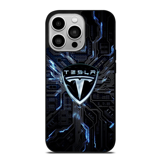 TESLA LOGO 2 iPhone 14 Pro Case Cover