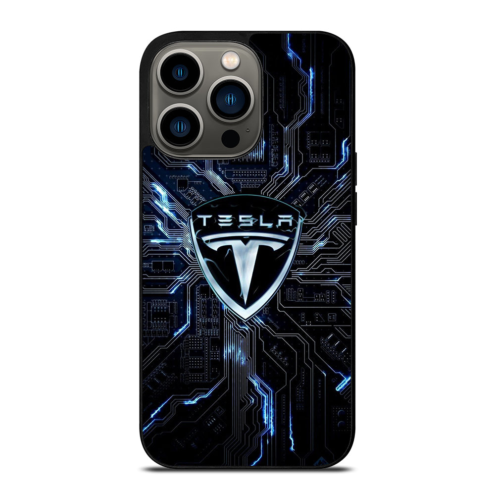 TESLA LOGO 2 iPhone 13 Pro Case Cover