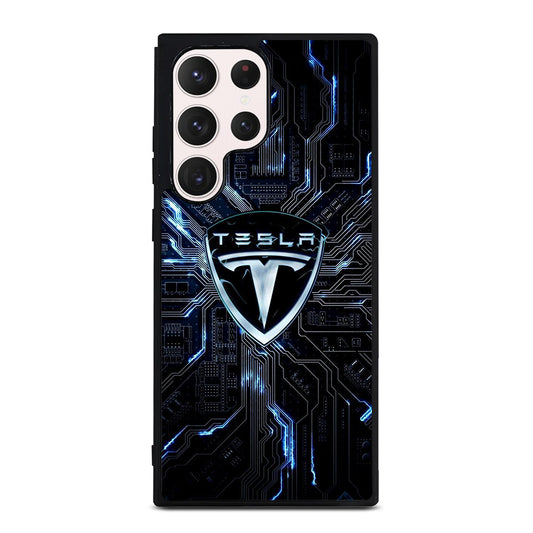 TESLA LOGO 2 Samsung Galaxy S23 Ultra Case Cover