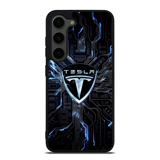TESLA LOGO 2 Samsung Galaxy S23 Plus Case Cover