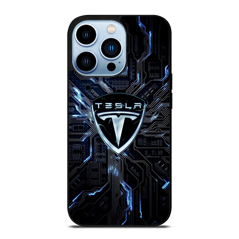 TESLA LOGO 2 iPhone 13 Pro Max Case Cover