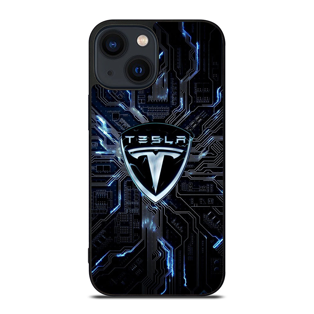 TESLA LOGO 2 iPhone 14 Plus Case Cover
