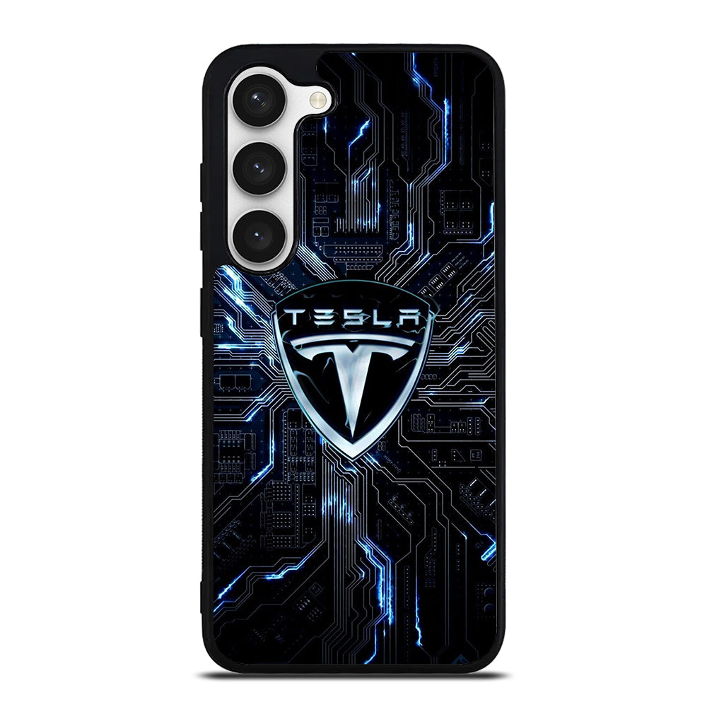 TESLA LOGO 2 Samsung Galaxy S23 Case Cover