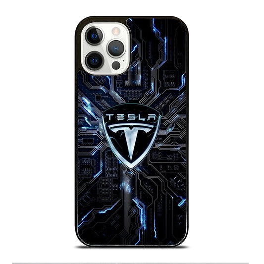 TESLA LOGO 2 iPhone 12 Pro Case Cover