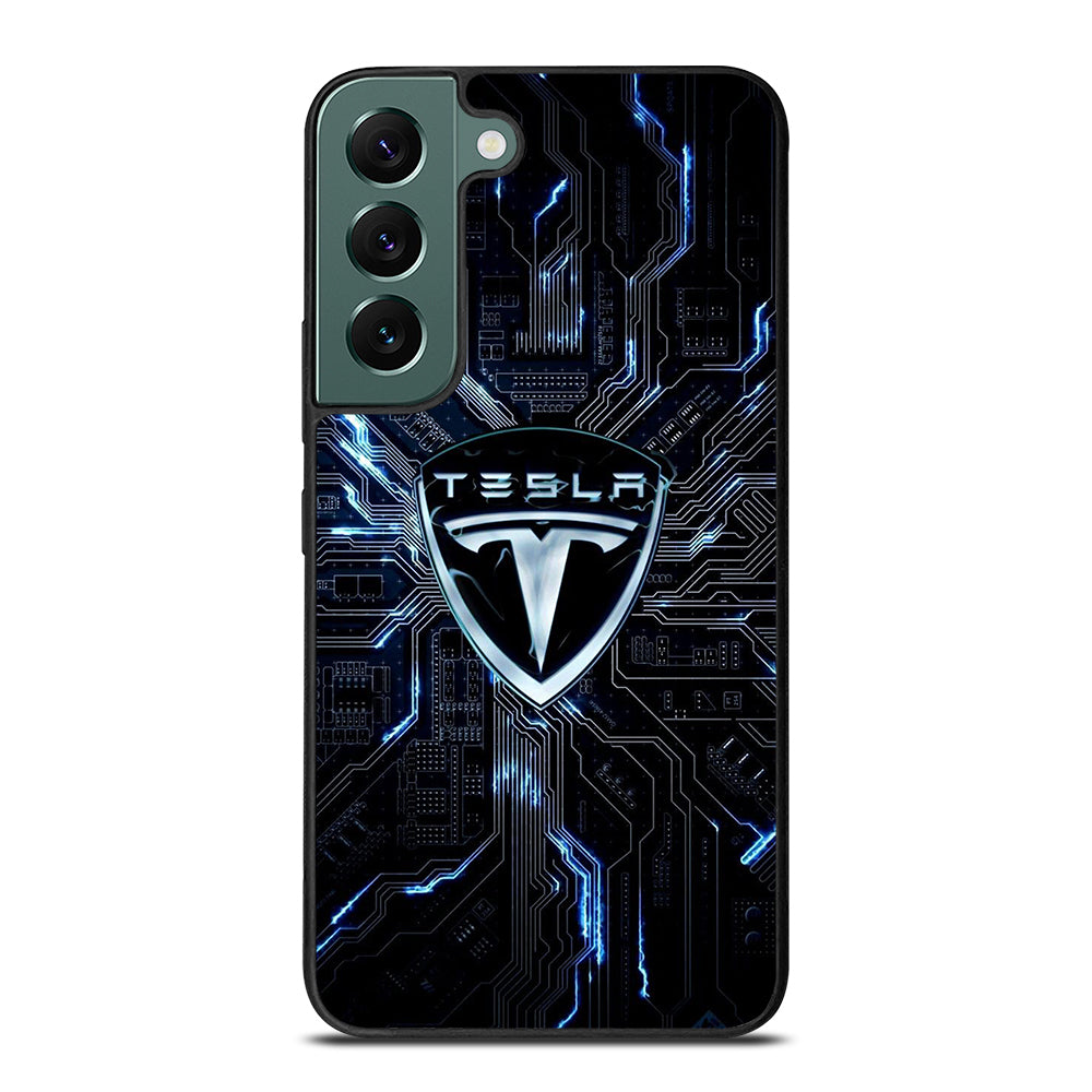 TESLA LOGO 2 Samsung Galaxy S22 Case Cover
