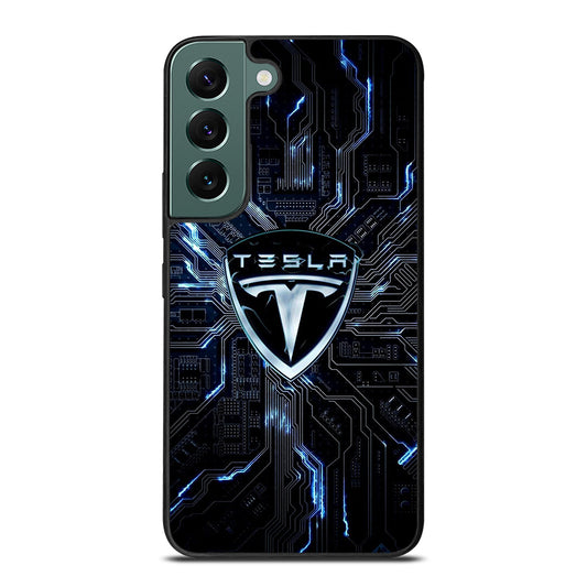 TESLA LOGO 2 Samsung Galaxy S22 Case Cover