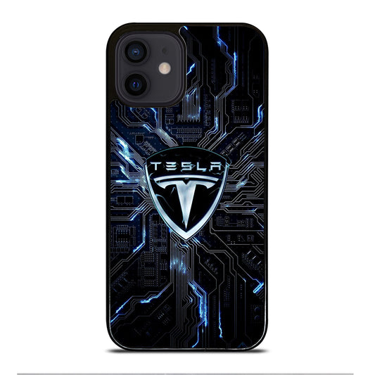 TESLA LOGO 2 iPhone 12 Mini Case Cover