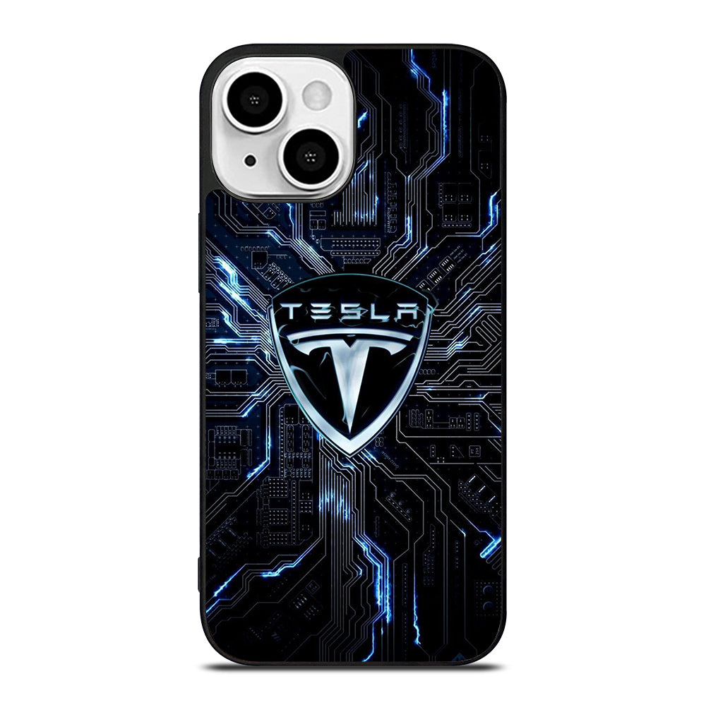 TESLA LOGO 2 iPhone 13 Mini Case Cover