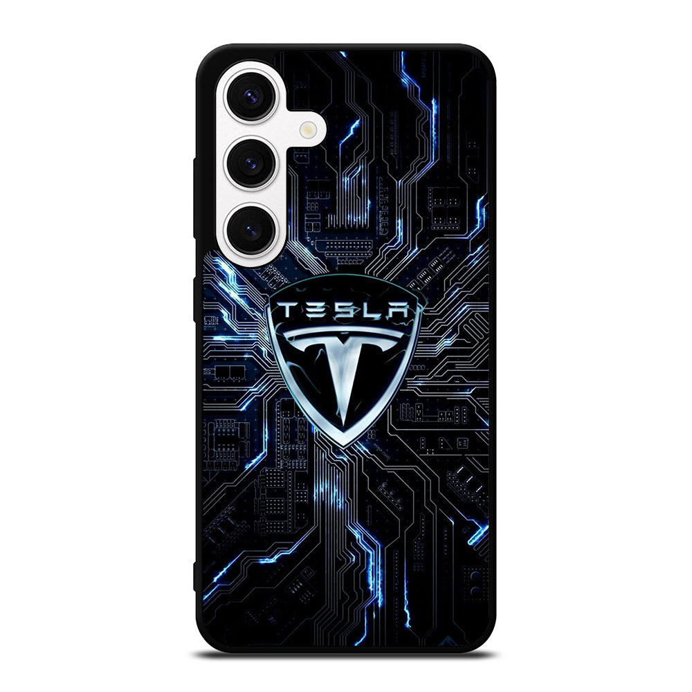 TESLA LOGO 2 Samsung Galaxy S24 Case Cover