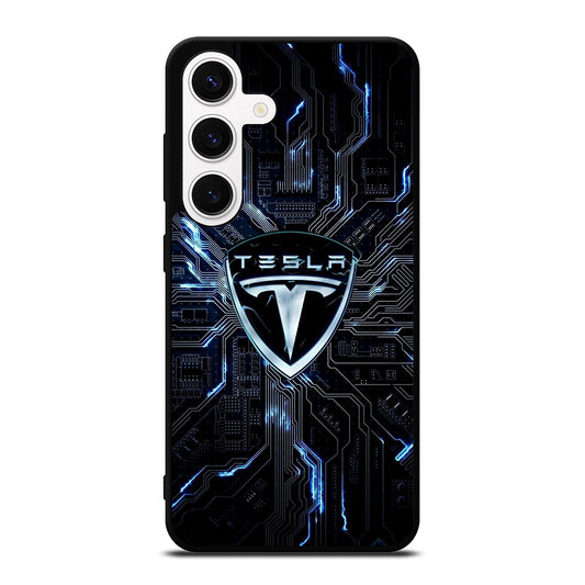 TESLA LOGO 2 Samsung Galaxy S24 Case Cover