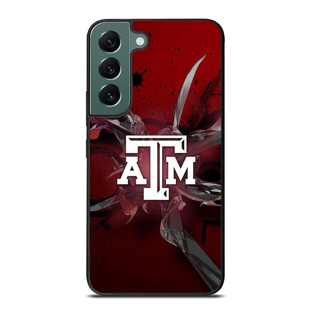 TEXAS A&M AGGIES ICON Samsung Galaxy S22 Case Cover