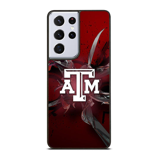 TEXAS A&M AGGIES ICON Samsung Galaxy S21 Ultra Case Cover