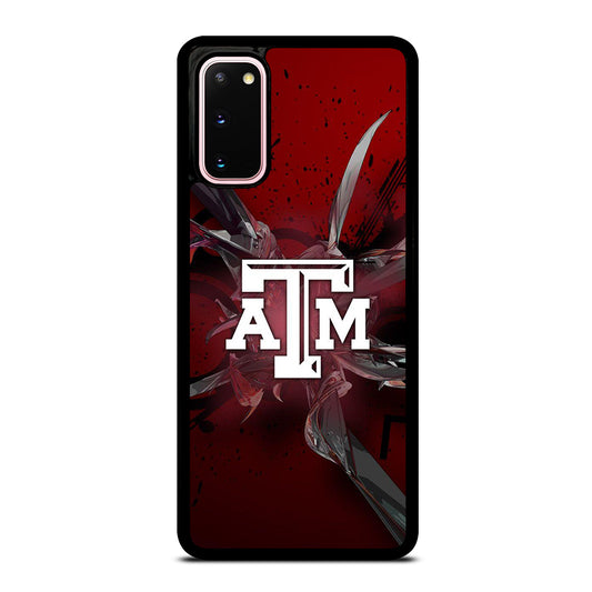 TEXAS A&M AGGIES ICON Samsung Galaxy S20 Case Cover