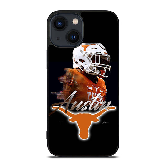 TEXAS LONGHORNS FOOTBALL iPhone 14 Plus Case Cover