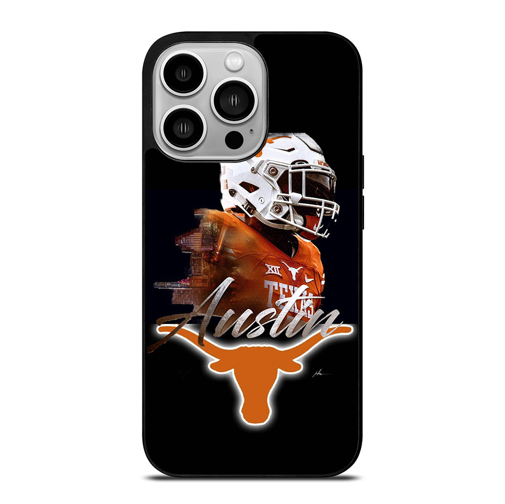 TEXAS LONGHORNS FOOTBALL iPhone 14 Pro Case Cover